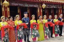 Inauguration du Temple Triêu Tô Miêu après restauration