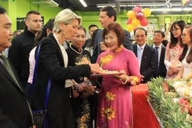 Succès de la semaine des produits vietnamiens à Lyon (France)