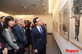 Deuxième exposition des arts graphiques de l'ASEAN au Vietnam