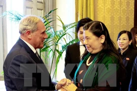 Visite de travail de la vice-présidente de l’AN Tong Thi Phong en Italie