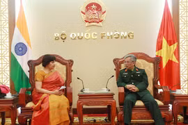 L’ambassadeur d'Inde reçu par un vice-ministre de la Défense