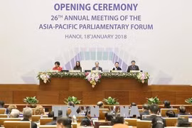 Ouverture de la 26e conférence annuelle du Forum parlementaire Asie-Pacifique