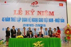 Célébration des 45 ans des relations diplomatiques Vietnam - Japon à Vinh Long