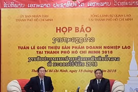 Semaine des produits lao à Hô Chi Minh-Ville