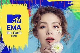 Minh Hang nominée l'"Artiste de l’Asie du Sud-Est" à MTV EMA 2018