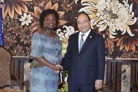 Le PM Nguyên Xuân Phuc reçoit la responsable de la BM Victoria Kwakwa