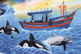 Un projet de peintures murales à Quang Binh