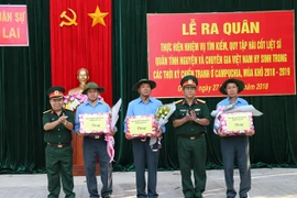 L’équipe K52 de Gia Lai poursuit la recherche des restes des soldats vietnamiens tombés au Cambodge 