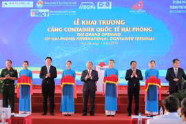 Inauguration du port international de conteneurs de Hai Phong