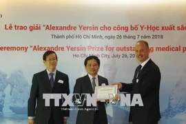 Les lauréats du prix Alexandre Yersin honorés