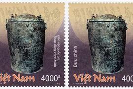 Émission d'une collection de timbres sur les trésors nationaux en bronze