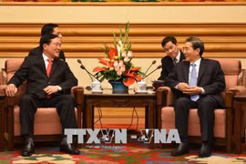 Le président de la Cour populaire suprême en visite en Chine 