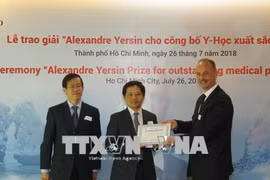 Les lauréats du prix Alexandre Yersin honorés