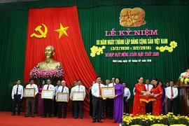 Célébrations du 88è anniversaire du Parti communiste du Vietnam