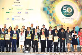 Forbes Vietnam honore les 50 premières sociétés cotées