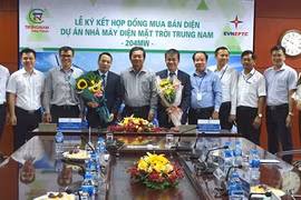 Une centrale solaire de 5.000 milliards de dongs sera construite à Ninh Thuan