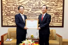 Un responsable de JICA à l'honneur