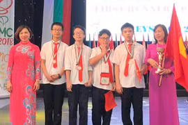 Maths: le Vietnam brille au BIMC 2018 en Bulgarie