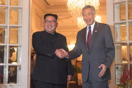 Le PM singapourien Lee Hsien Loong rencontre le dirigeant de la RPDC Kim Jong-un 
