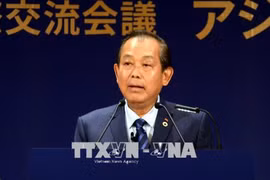 Le vice-PM Truong Hoa Binh rencontre des dirigeants japonais