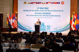 Ouverture de la 6e conférence ministérielle de l’ASEAN sur la drogue à Hanoï