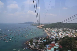 Kien Giang : Inauguration du plus long téléphérique du monde à Hon Thom 