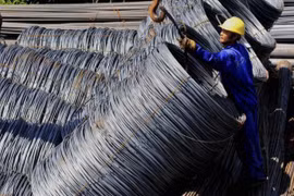 Acier: forte hausse des exportations au 1er semestre