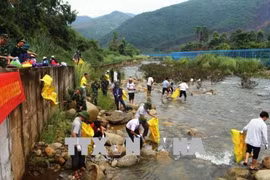 Les peuples vietnamo-chinois conjuguent des efforts pour protéger l’environnement