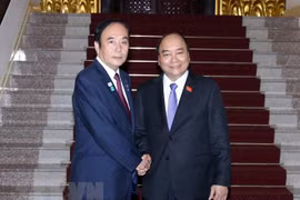 Le Premier ministre reçoit le gouverneur de la préfecture japonaise de Saitama