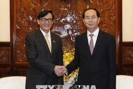 Le président Tran Dai Quang reçoit le diplomate thaïlandais