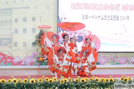 Un échange culturel pour resserrer les liens d'amitié vietnamo-japonais à Tra Vinh