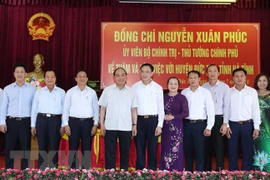 Le Premier ministre Nguyen Xuan Phuc en visite de travail à Ha Tinh