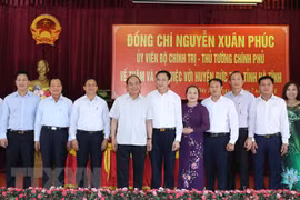 Le Premier ministre Nguyen Xuan Phuc en visite de travail à Ha Tinh