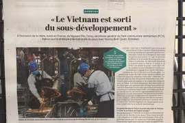 Un journal français fait grand cas des exploits économiques du Vietnam