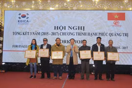 Un programme de la KOICA apporte le bonheur à Quang Tri