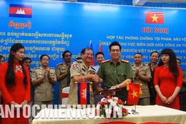 Coopération renforcée dans la lutte contre la criminalité à la frontière Vietnam-Cambodge