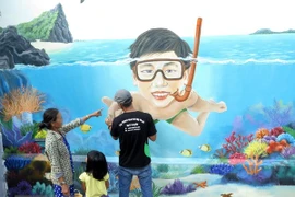 L'IUCN lance un programme de fresques murales à An Binh
