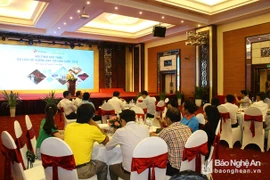 Colloque concernant les vacances en R. de Corée dans la province de Nghe An