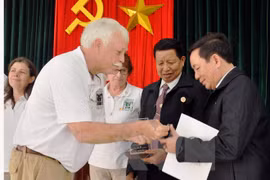 Distinction de l'Organisation des anciens combattants américains au Vietnam 