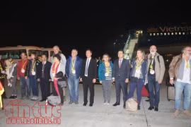 De grandes villes du pays accueillent les premiers touristes de 2018