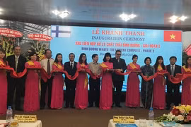 Mise en service de la 2e phase du complexe de traitement des déchets de Binh Duong