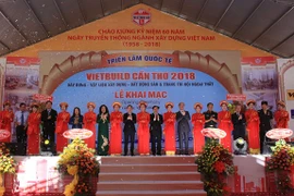Ouverture de l'exposition internationale Vietbuild Can Tho 2018