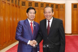 Renforcement de la coopération entre Vientiane et des localités vietnamiennes
