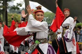 La danse japonaise Yosakoi sera interprétée dans la rue piétonne à Hanoï