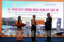 La R. de Corée investit plus de 1,2 milliard de dollars à Ba Ria-Vung Tau