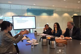 Une délégation du Parti en visite de travail aux Pays-Bas