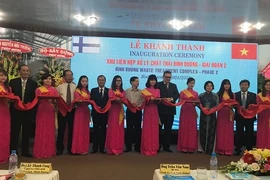 Mise en service de la 2e phase du complexe de traitement des déchets de Binh Duong