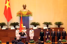 Le leader du PCV Nguyen Phu Trong élu président de de la République
