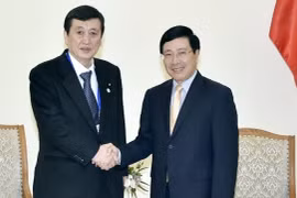 APPF-26 : le vice-PM Pham Binh Minh reçoit une délégation japonaise