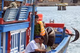 Mise en œuvre de la loi de pêche dans les provinces côtières méridionales du Centre